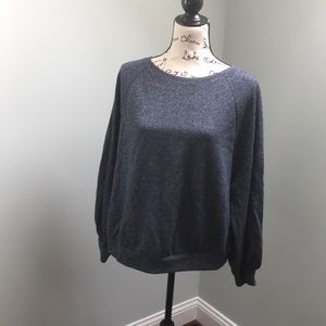 LOFT denim color top